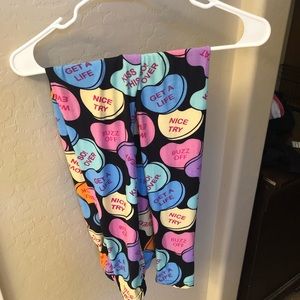 Valentine leggings